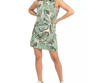 Sanctuary Women's Open Back Tank Dress Green Size M MSRP $79