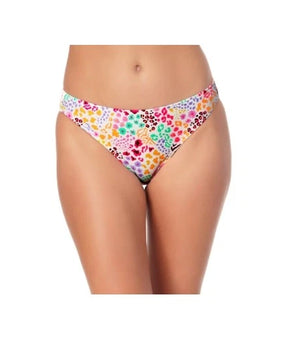 California Waves Bikini Bottom Size Juniors Small Multicolor Leopard Swimwear