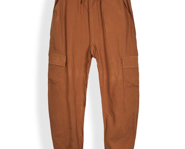Epic Threads Big Girls Solid Cargo Jogger Toffee Brown Size M