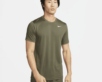 Men's Nike Dri-FIT Legend Fitness Tee Olive Green Size: S