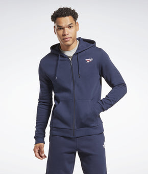 Reebok Men's Identity Fleece Full-Zip Hoodie