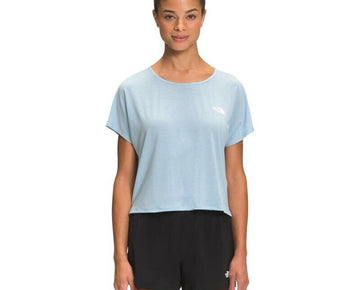 THE NORTH FACE Wander Cross-Back Short Sleeve TNF Blue Size L MSRP $45