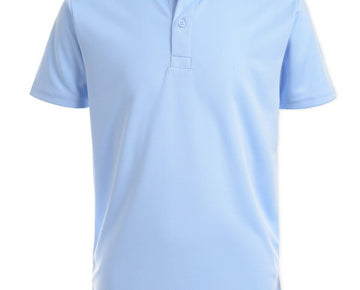 Nautica Boys' 8-20 Short Sleeve Performance Polo Light Blue Size M