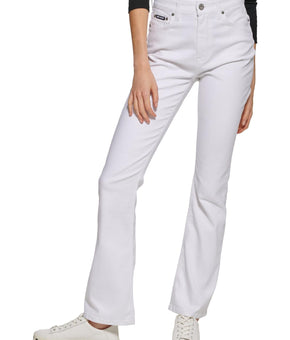 DKNY Jeans Womens Boreum Denim Stretch Flare Jeans Size 32 MSRP $79