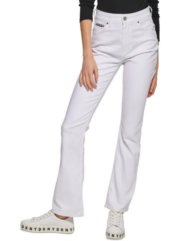 DKNY Jeans Womens Boreum Denim Stretch Flare Jeans Size 32 MSRP $79