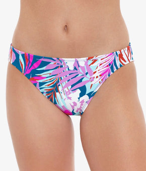 Salt + Cove Womens Juniors Hipster Bikini Swim Bottom ONLY White Pink Size XL