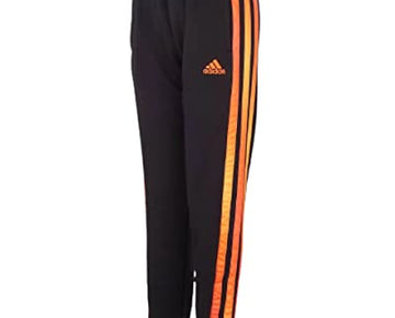 adidas Boys' Big Youth Core Linear Jogger Size L, Black
