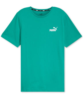 Puma Men Regular fit Short Sleeve T-Shirt Shirt Large Green Solid