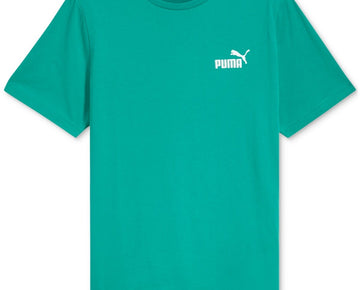 Puma Men Regular fit Short Sleeve T-Shirt Shirt Large Green Solid