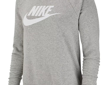Nike Womens Plus Size Essential Fleece Sweatshirt Gray Size 3X MSRP $60