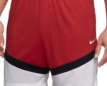 Nike Icon Men's Dri-FIT Drawstring 8" Basketball Shorts Red Size XXL