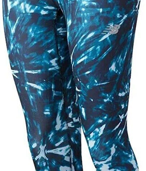 New Balance Women s Accelerate Capri Leggings Blue Size L