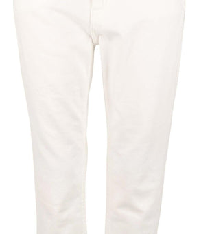 LAUREN Ralph Lauren High-Rise Straight Ankle Jean White Wash Size 16 28 MSRP$115