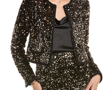 Tahari ASL womens Cardigan, Size 10, Yellow MSRP $159