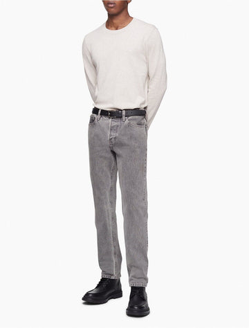 Calvin Klein Mens Slim Straight Fit Palmer Grey Jeans Size 30X30 MSRP $80