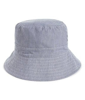 Club Room Men's Striped Bucket Hat Dark Blue OSFA