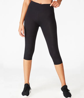Cotton On Body Leggings Womens Size S Black Active Core Capri Tight Gym Yoga