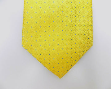 Bloomingdale's Mens Silk Tie Yellow MSRP $59