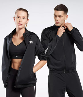 Reebok Mens Regular fit Track Jacket Coat XXL Black
