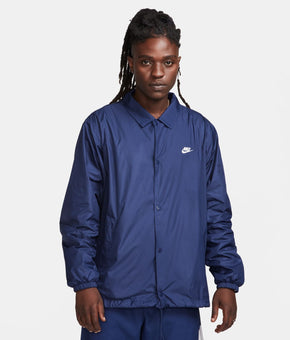 Men's Nike Club Coach's Jacket Color: Midnight Navy Size: S