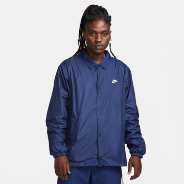 Men's Nike Club Coach's Jacket Color: Midnight Navy Size: S