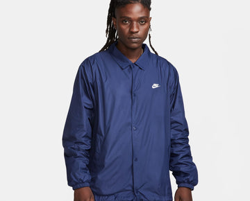 Men's Nike Club Coach's Jacket Color: Midnight Navy Size: XXL