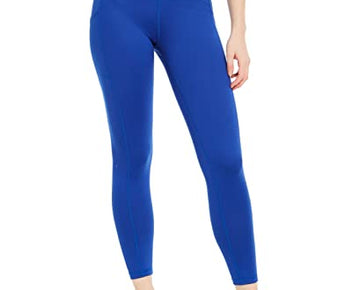 Ideology High-Waist Side-Pocket 7/8 Leggings Bright Blue Size XXL