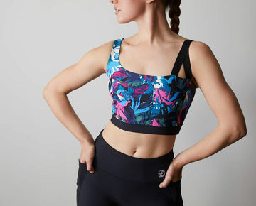 Josie Natori Womens Solstice Asymmetrical Cropped Cami Top Black Size S MSRP $52