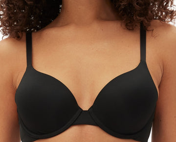 Gap GapBody Everyday Essentials T-Shirt Bra GPW00351 Black Size 34C MSRP $43