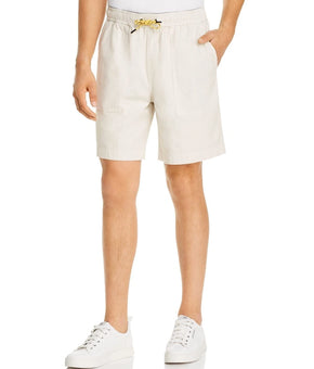 PENFIELD Mens Ivory Active Regular Fit Athletic Shorts 100% Cotton Size L $95