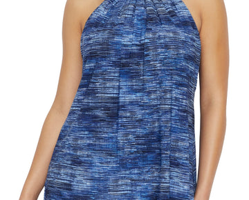 Magicsuit Womens Blue Jean Parker Underwire One-Piece Swimwear Size 12