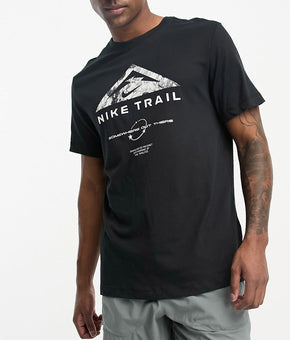 Nike Men Regular fit Short Sleeve T-Shirt Shirt Size S Grey Solid