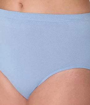 Bali Women Comfort Revolution Brief Panties 2-PK Soft Light Blue Purple Size 8/9