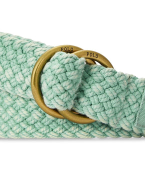 Polo Ralph Lauren Men's Braided Cotton Belt - Faded Mint