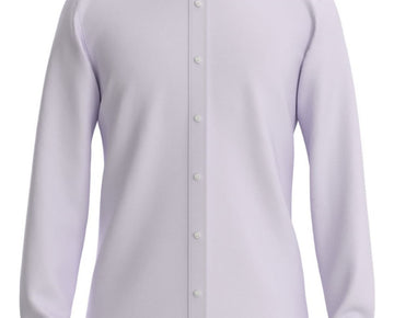 HUGO BOSS Men's Cotton Slim Fit Button Down Dress Shirt Purple Size 15.5