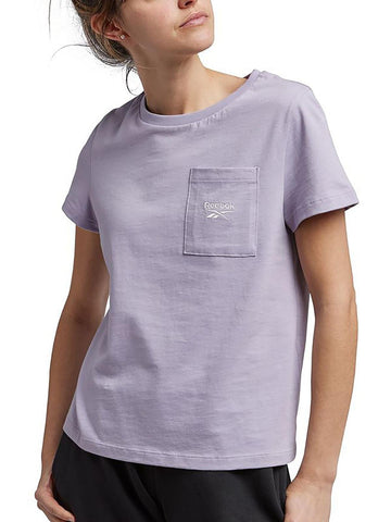 Reebok Womens Short Sleeve Patch Pocket Shirts & Tops Size M