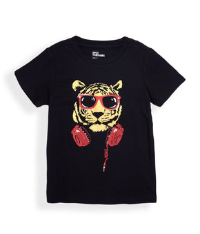 Epic Threads Little Boys Short Sleeve Graph Deep Black Size 6