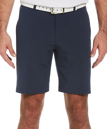 PGA TOUR Mens Regular fit Golf Shorts 42 / 9 Blue Solid Stretch