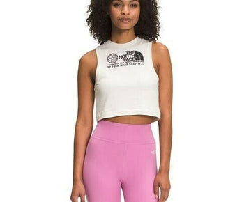 The North Face Coordinates Tanks for Women Vintage White Size L MSRP $30