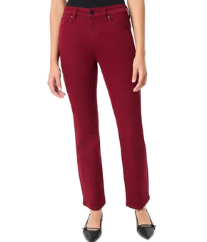 Jones New York Petite Lexington Straight High-Rise Jeans Red Size 4P MSRP $70