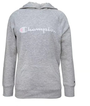 Champion Champion Big Girls Raglan Hood Oxford Gray Heather Size L (14-16)