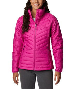 Columbia Women's Powder Lite Ii Full Zip Jacket Pink Size S MSRP $160