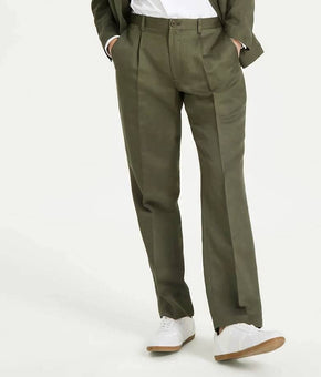 I.N.C. Slim-Fit Linen Blend Men's Pants Olive Green Size 29 MSRP $70