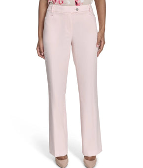 Calvin Klein NWT Modern Straight-Leg Dress Pants Light Pink Petite Size 8P $99