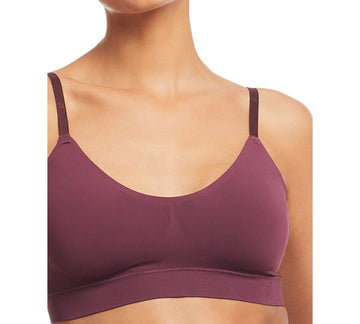 Lauren Ralph Lauren 4L0079 Smoothing Wireless Bralette Wine Red Size L MSRP $48