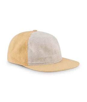 NEW ERA Mens Beige Gold Rayon Snapback Flat Brimmed Adjustable twenty Slub Cap