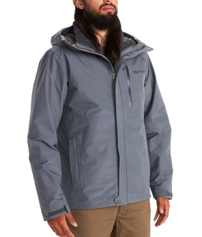 Marmot Mens Minimalist Component Jaccket Steel Gray Onyx Size M MSRP $350