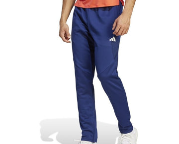 adidas BLUE Moisture-Wicking Training Fleece Tapered Jogger Size 2XL $60