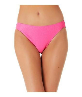 Bikini Set Metallic Shine Pink Women's Swimwear