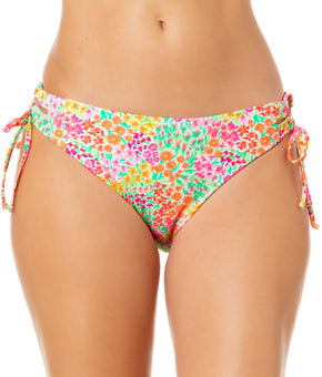 Salt + Cove Womens Juniors Side Tie Floral Print Swim Bottom Separates